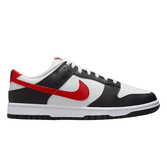Nike Dunk Low Retro Red Swoosh Panda FB3354-001