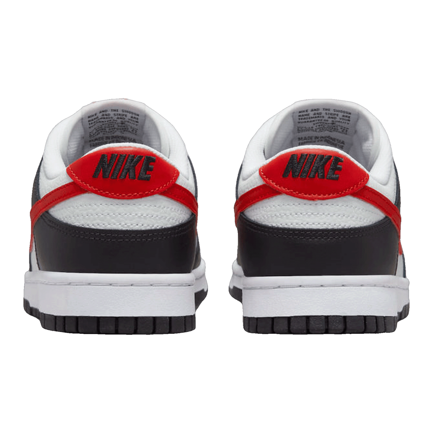 Nike Dunk Low Retro Red Swoosh Panda FB3354-001