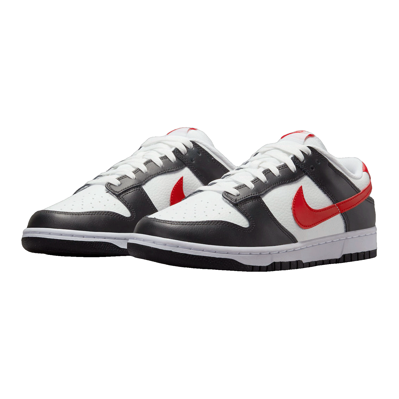 Nike Dunk Low Retro Red Swoosh Panda FB3354-001