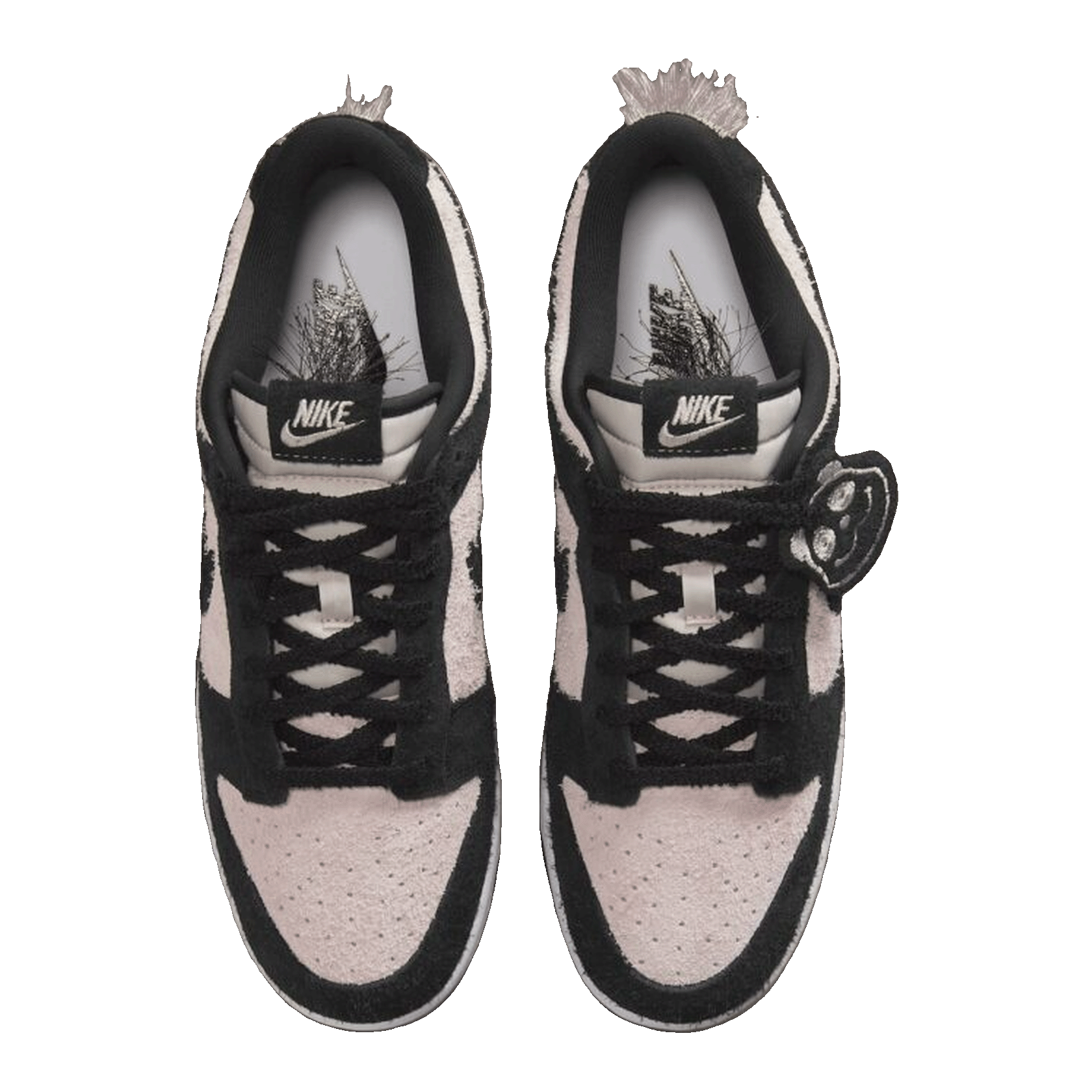 Nike Dunk Low Retro SE Panda-Monium White Black Suede IB2990-100