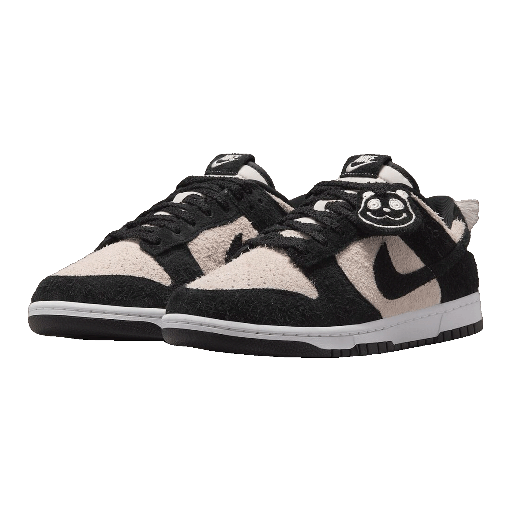 Nike Dunk Low Retro SE Panda-Monium White Black Suede IB2990-100