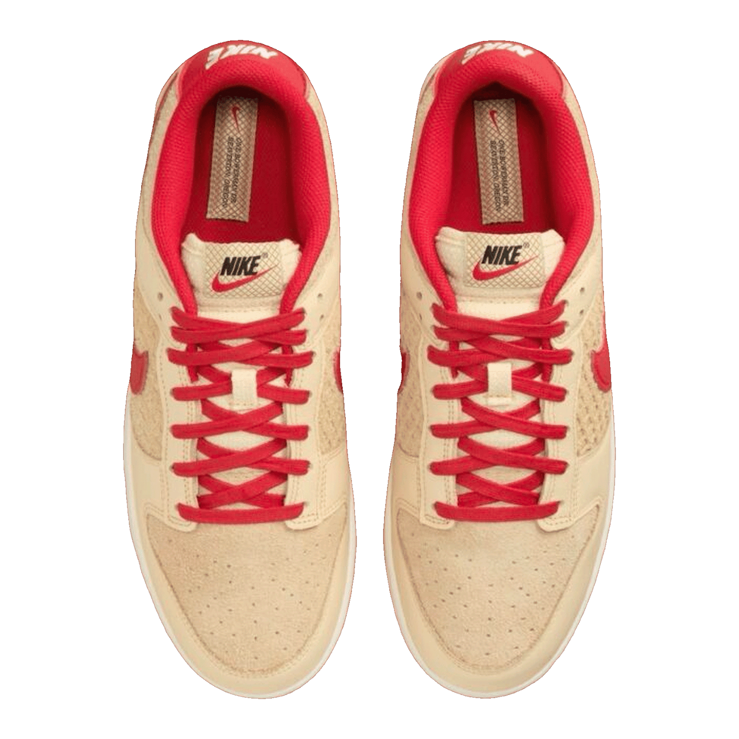 Nike Dunk Low Retro SE Strawberry Waffle Oben HJ9100-294