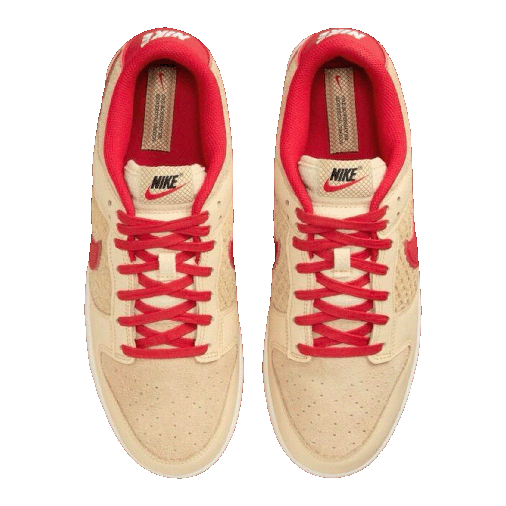 Nike Dunk Low Retro SE Strawberry Waffle Oben HJ9100-294