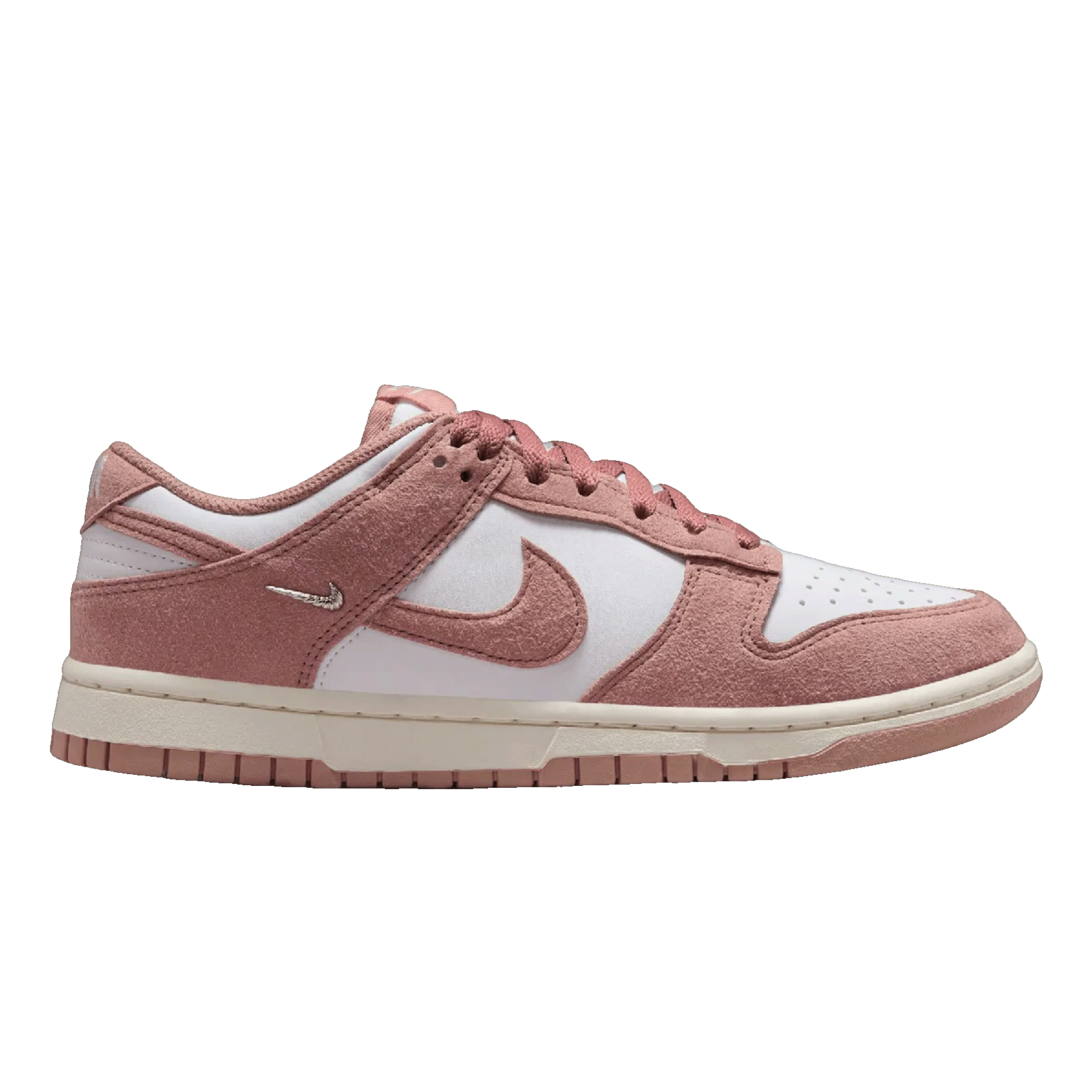 Nike Dunk Low Rose Whisper Gold Mini Swoosh (W) IB4417-102