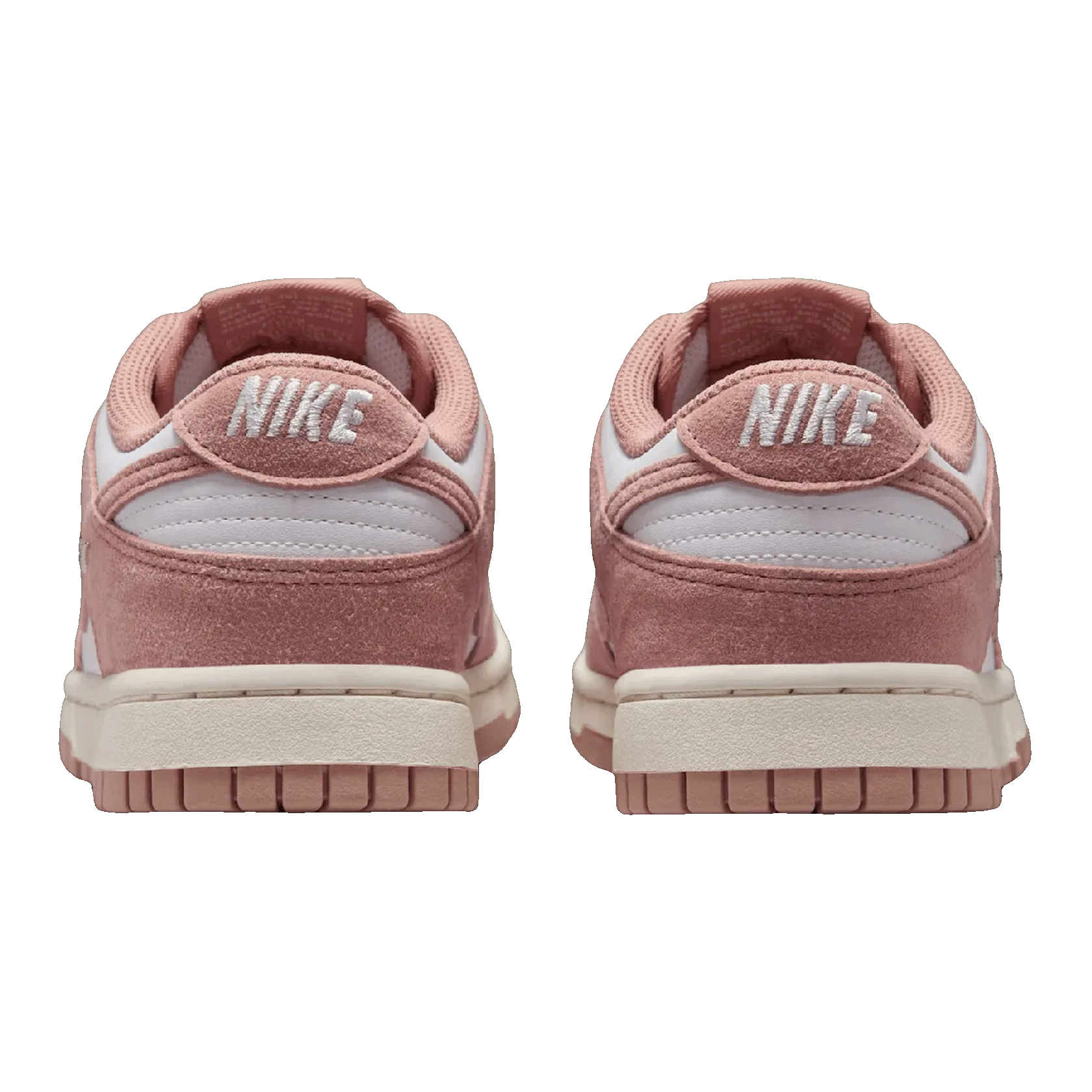 Nike Dunk Low Rose Whisper Gold Mini Swoosh (W) Back IB4417-102