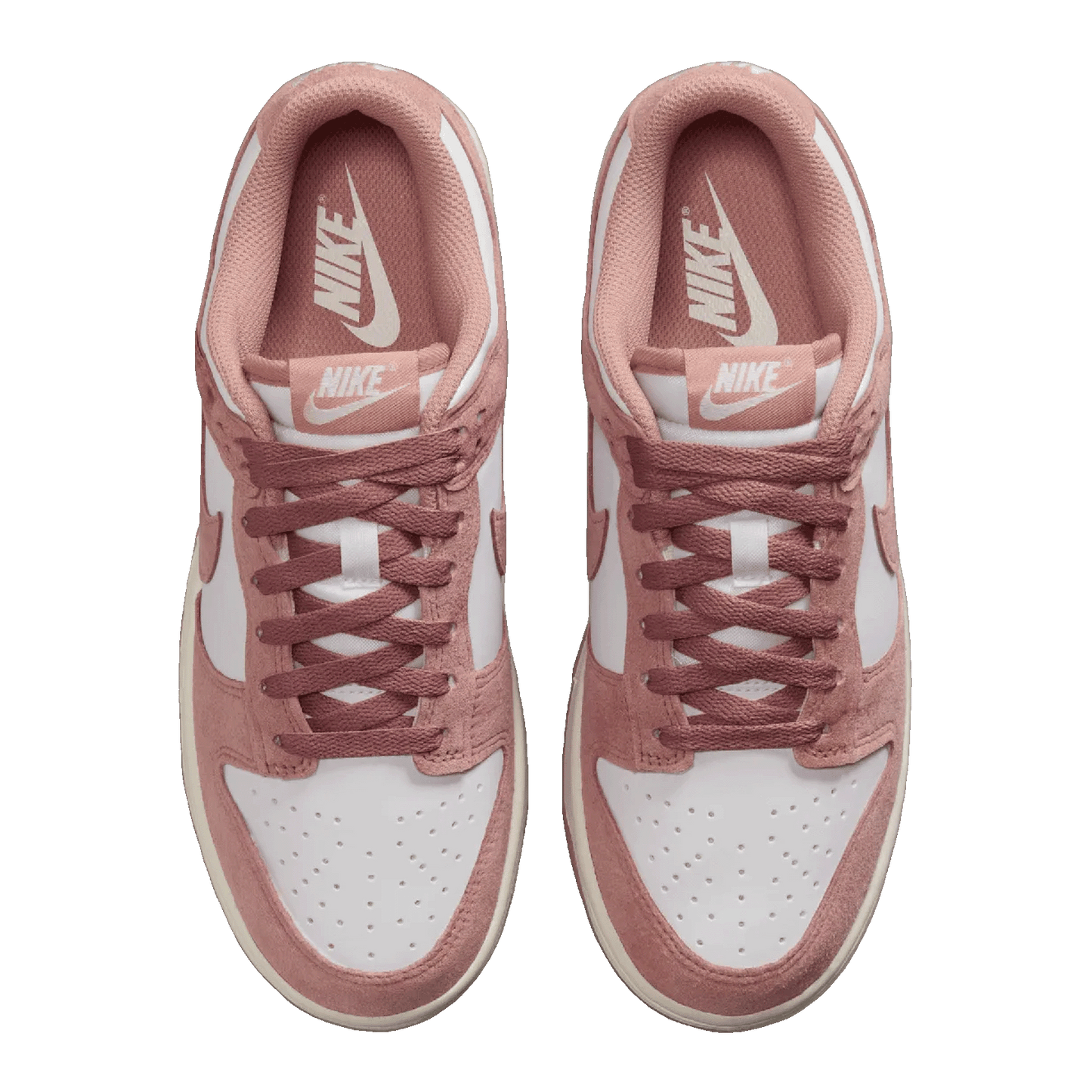 Nike Dunk Low Rose Whisper Gold Mini Swoosh (W) Oben IB4417-102