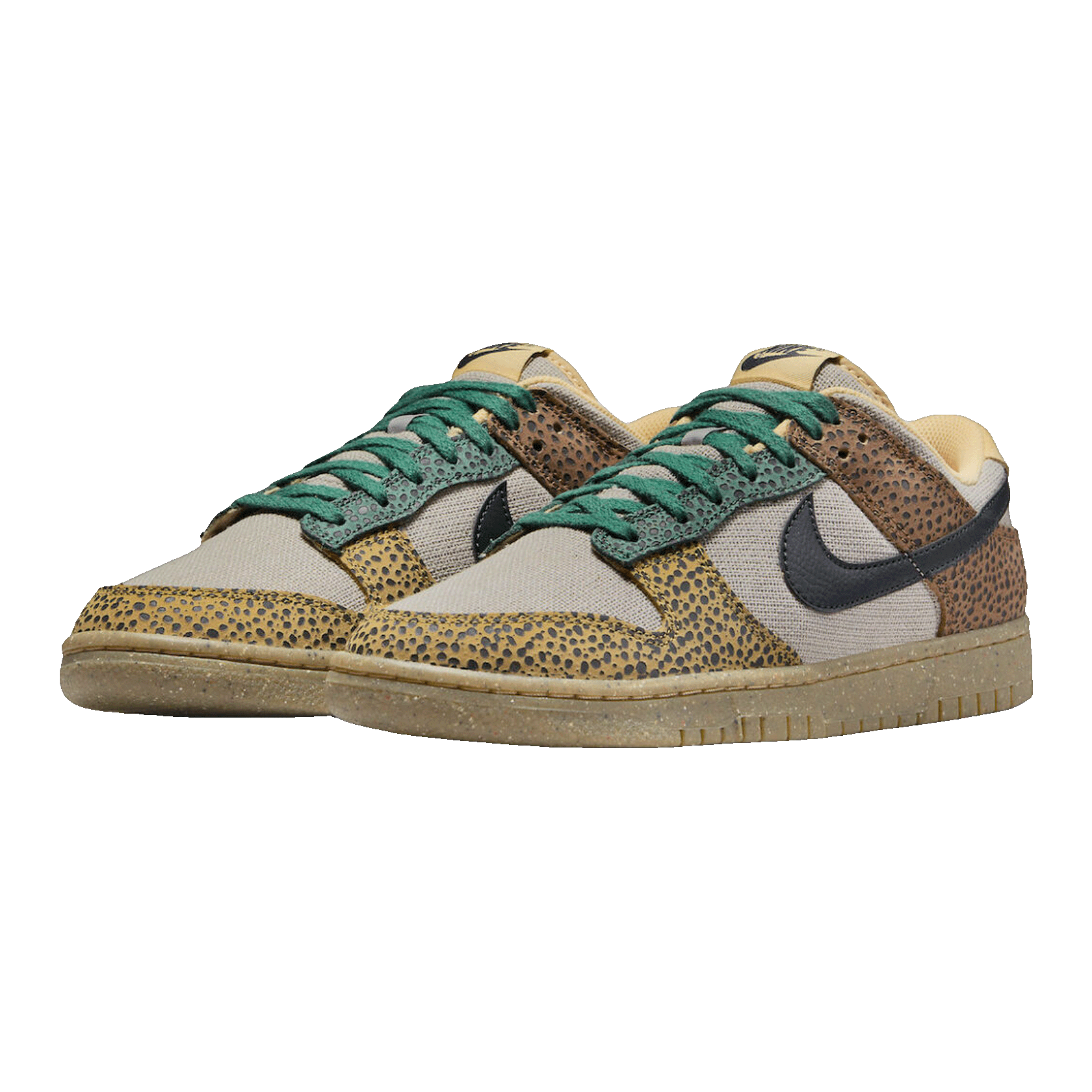 Nike Dunk Low Safari Golden Moss Side DX2654-200