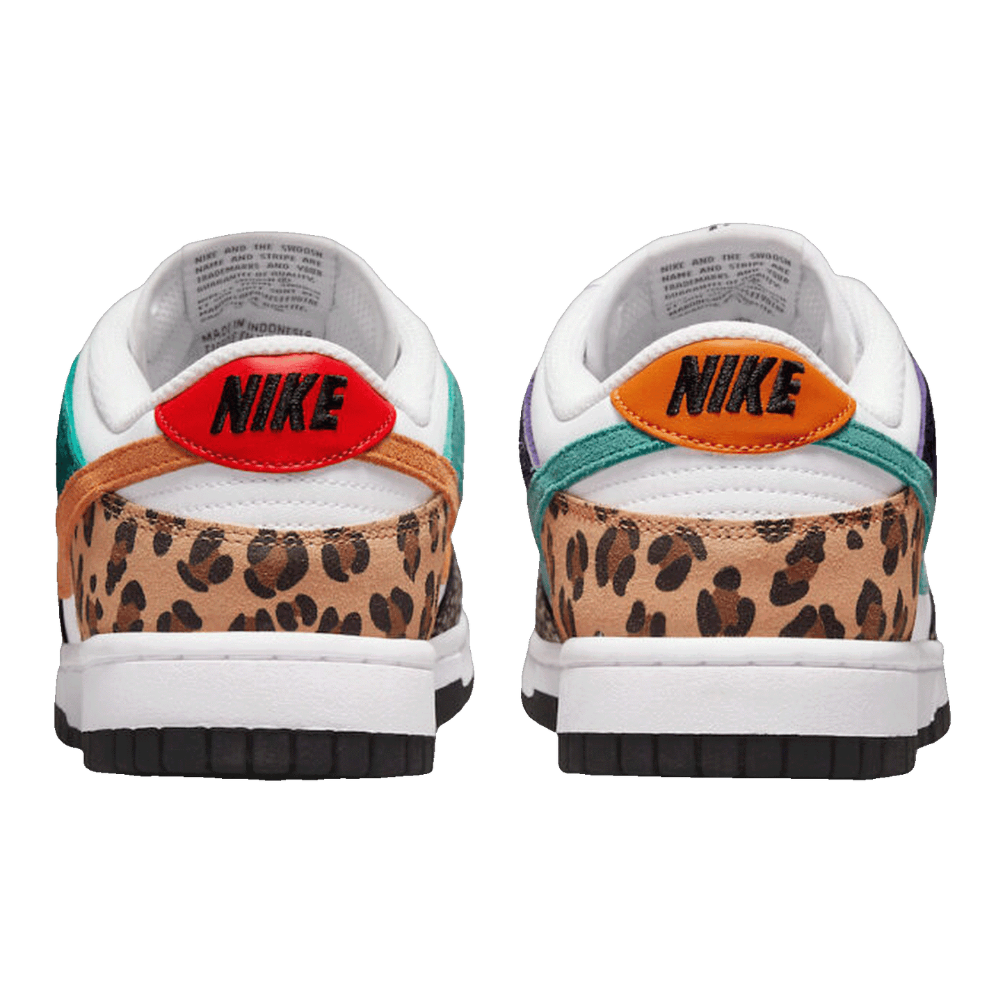 Nike Dunk Low Safari Mix (W) Back DN3866-100