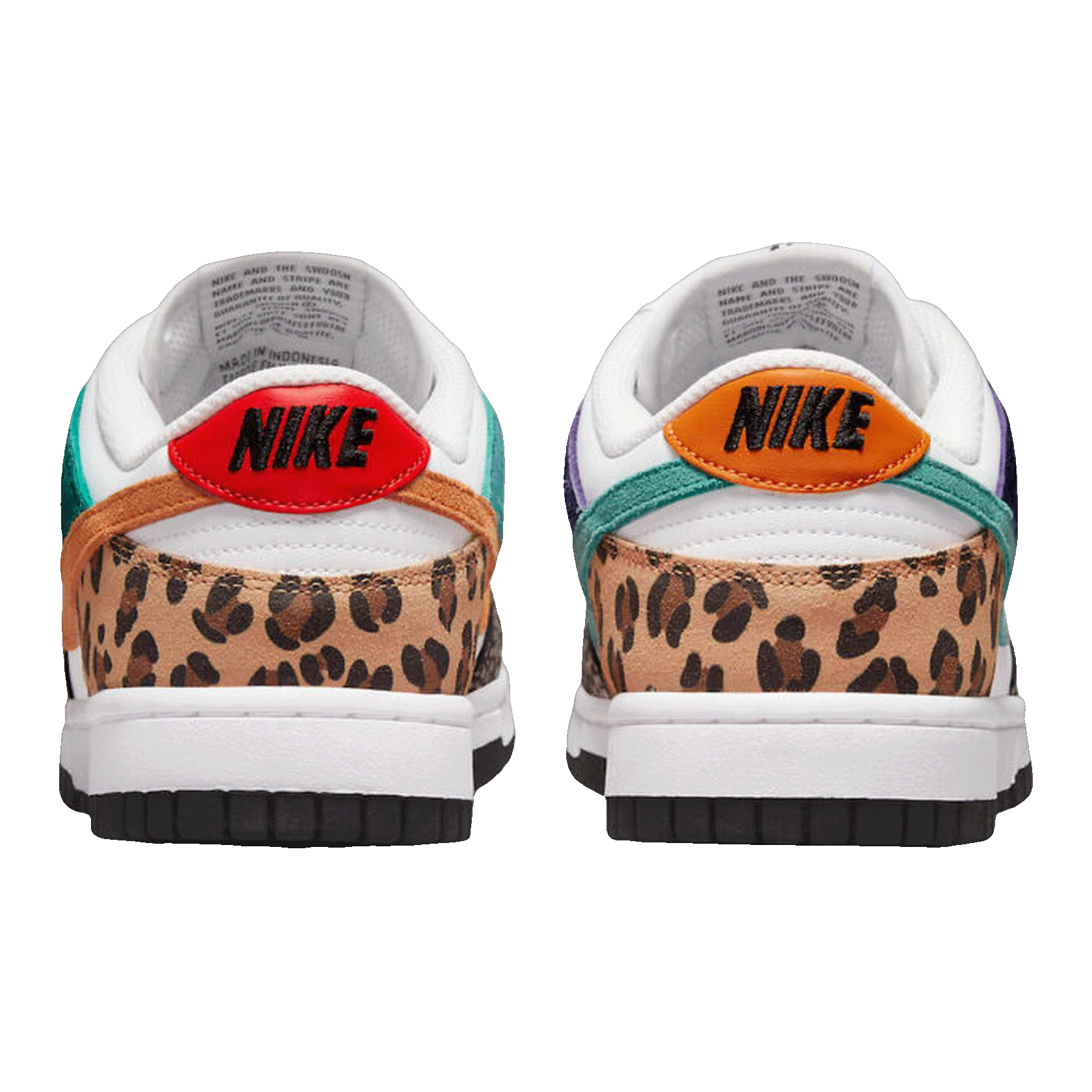 Nike Dunk Low Safari Mix (W) Back DN3866-100