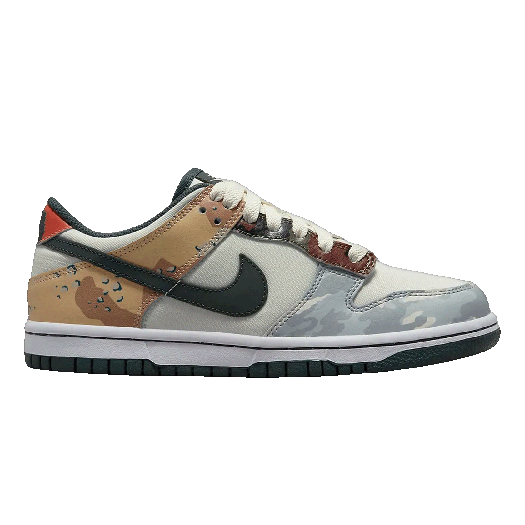 Nike Dunk Low Sail Multi-Camo (GS) DB1909-100