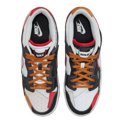 Nike Dunk Low Scrap Black Grey University Red DN1775-001