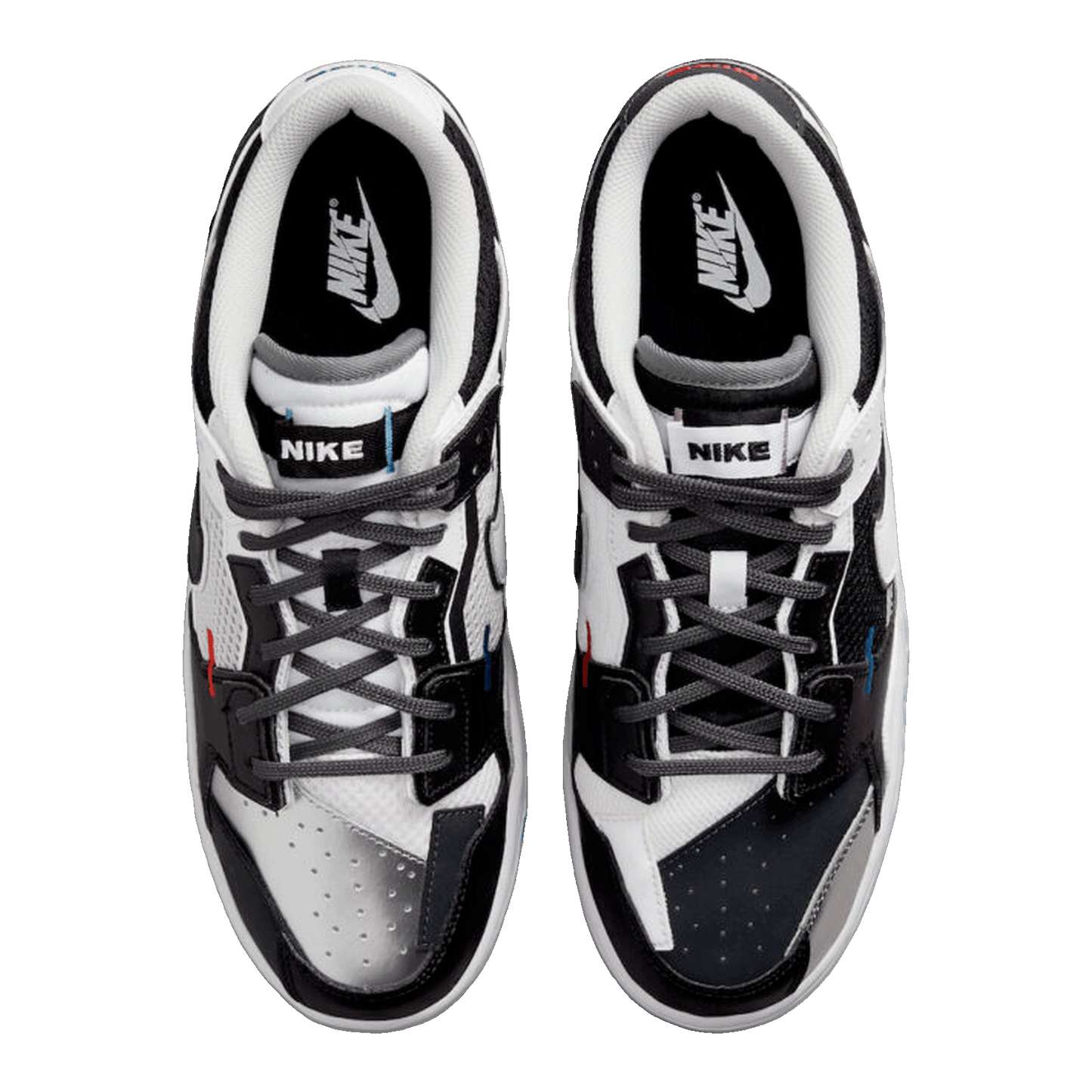 Nike Dunk Low Scrap Black Neutral Grey University Blue White DN5381-001