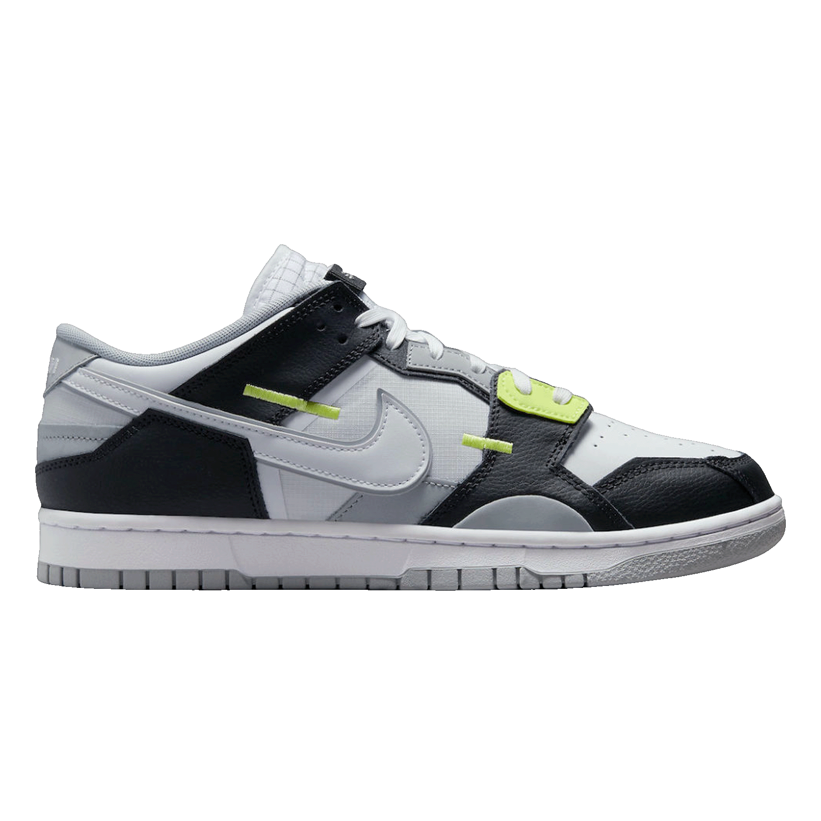 Nike Dunk Low Scrap Wolf Grey Light Lemon Twist DC9723-001