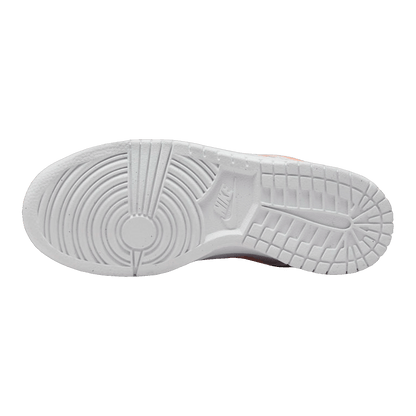 Nike Dunk Low SE 3D Swoosh Pure Platinum Total Orange (GS) DR0171-100