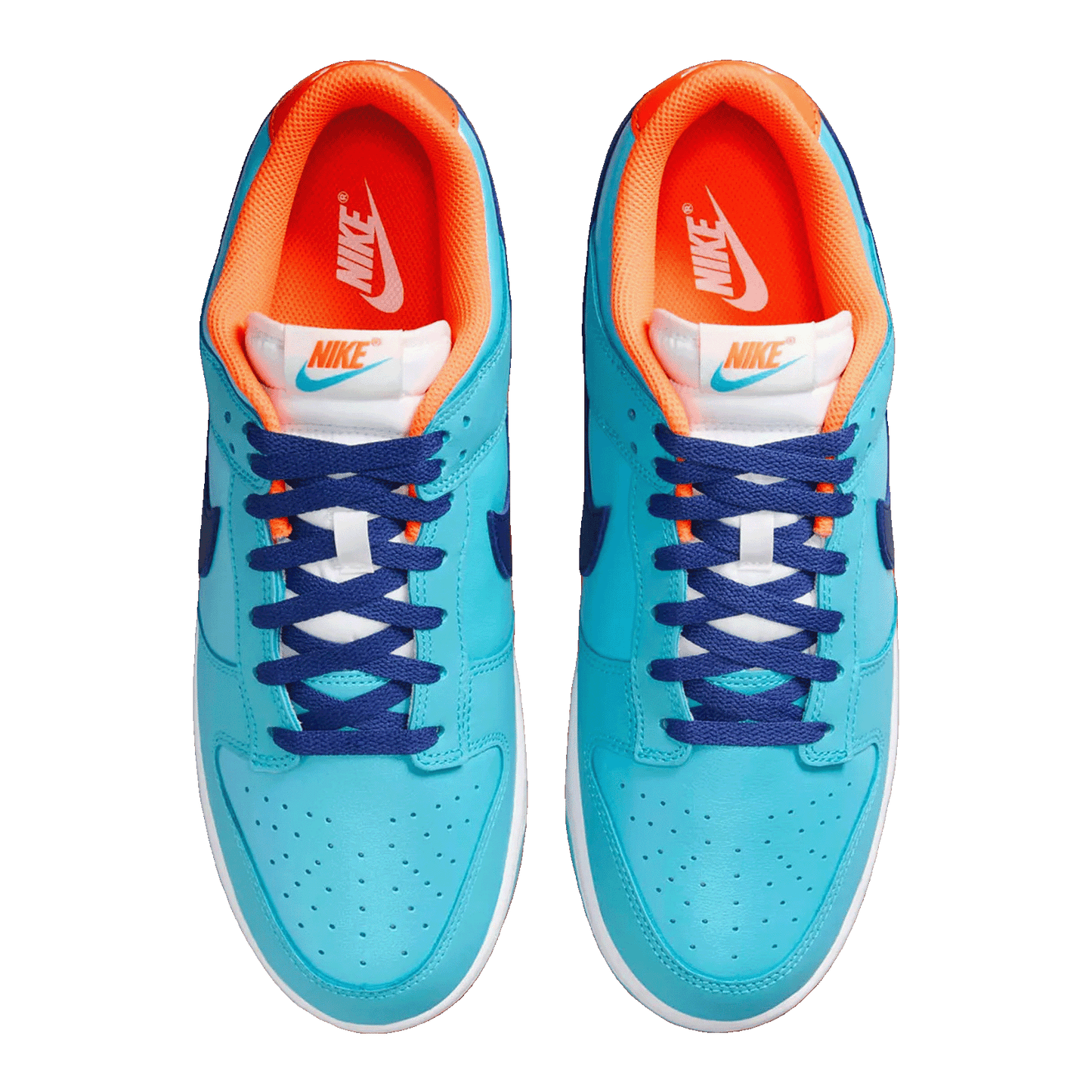 Nike Dunk Low SE Baltic Blue Total Orange HQ1538-416