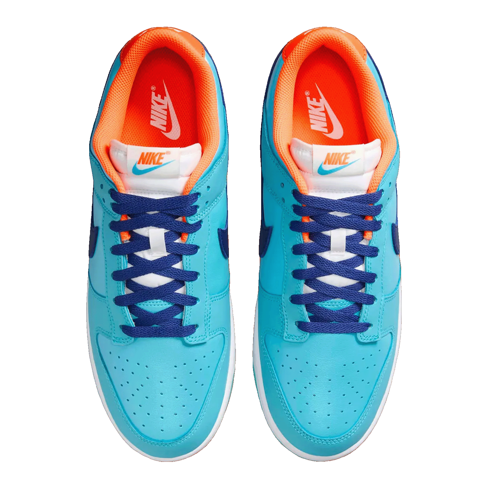 Nike Dunk Low SE Baltic Blue Total Orange HQ1538-416