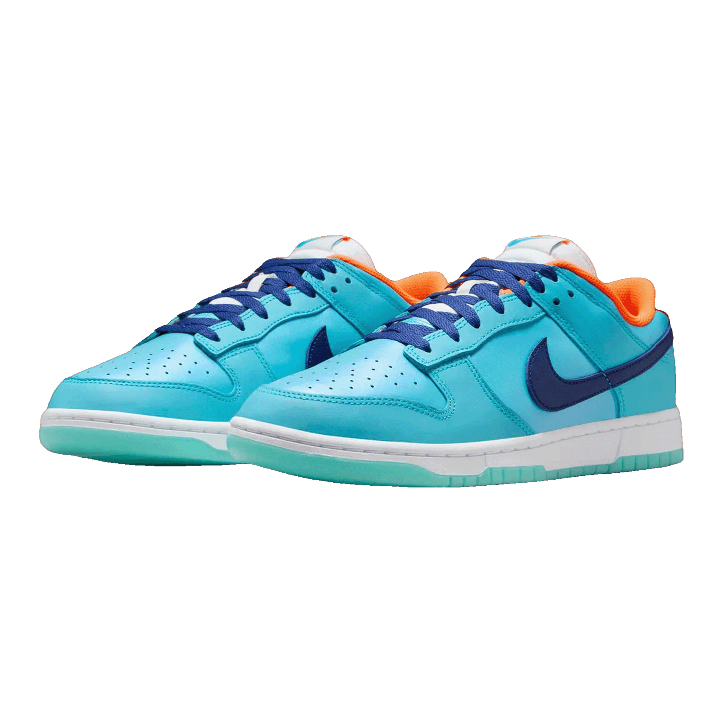 Nike Dunk Low SE Baltic Blue Total Orange HQ1538-416