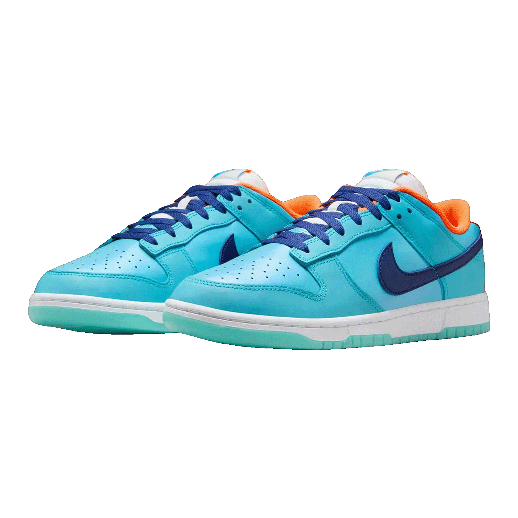 Nike Dunk Low SE Baltic Blue Total Orange HQ1538-416