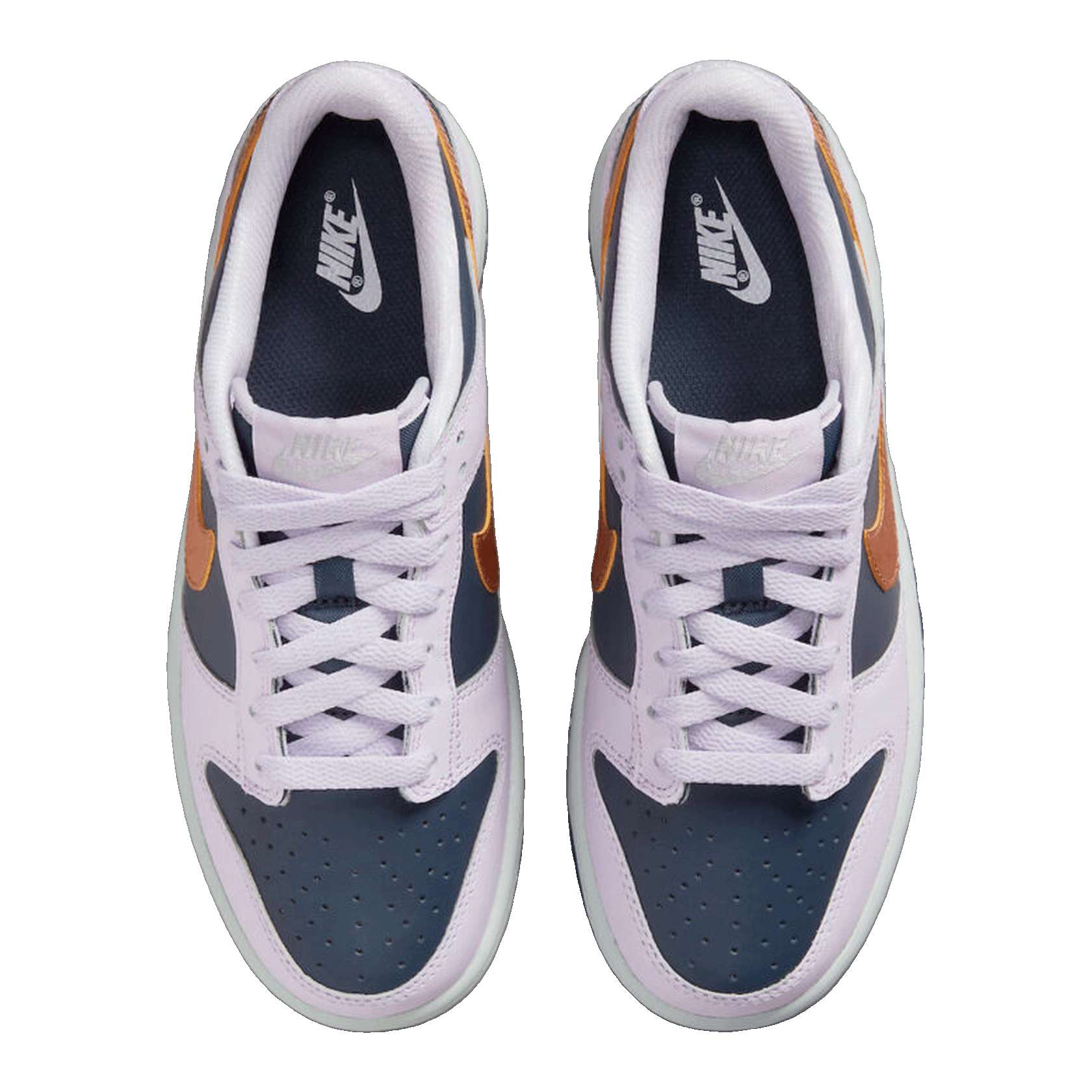 Nike Dunk Low SE Copper Swoosh (GS) Oben DX1663-400