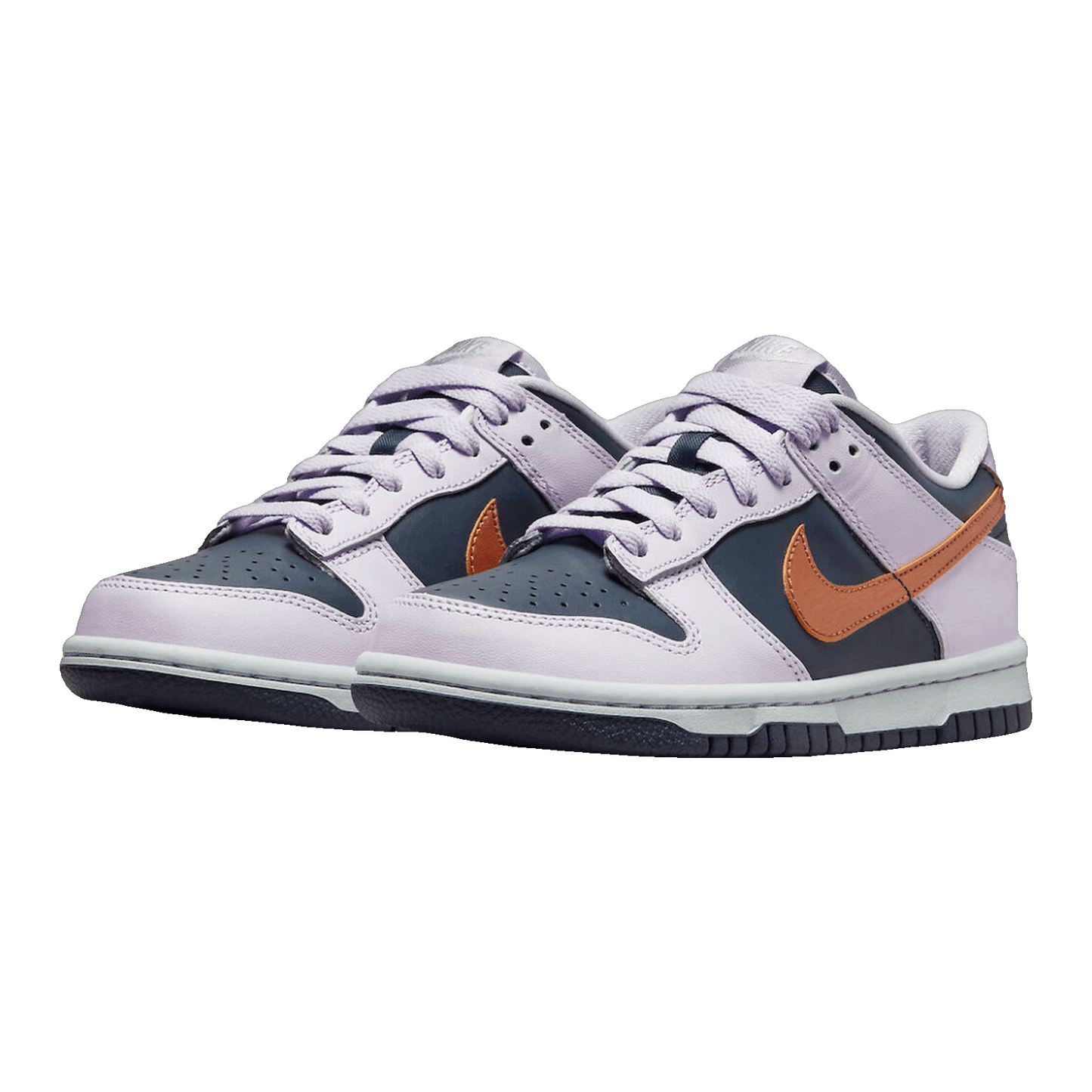 Nike Dunk Low SE Copper Swoosh (GS) Side DX1663-400