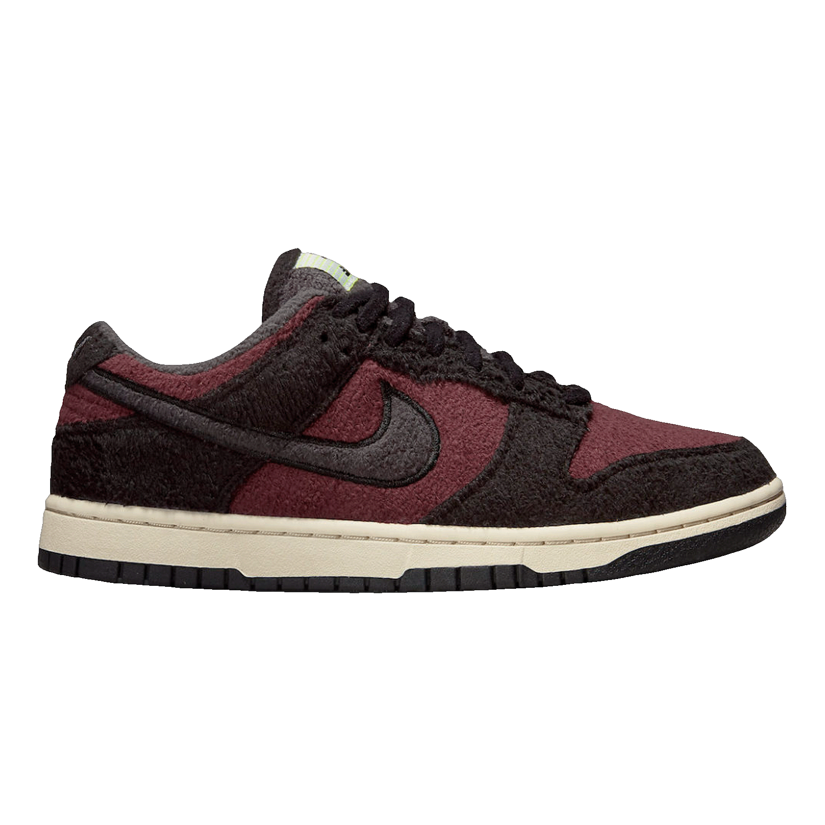 Nike Dunk Low SE Fleece Pack Burgundy Crush (W) DQ7579-600