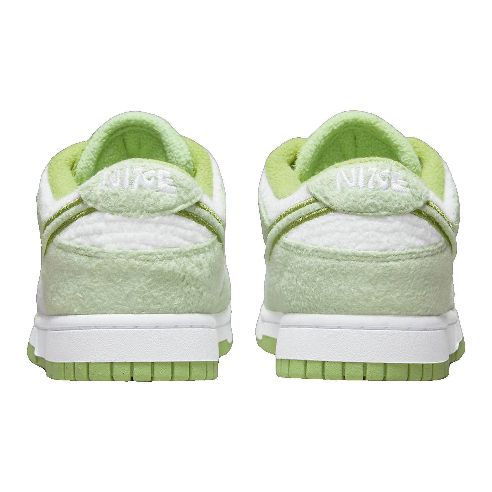 Nike Dunk Low SE Fleece Pack Honeydew (W) Back DQ7579-300