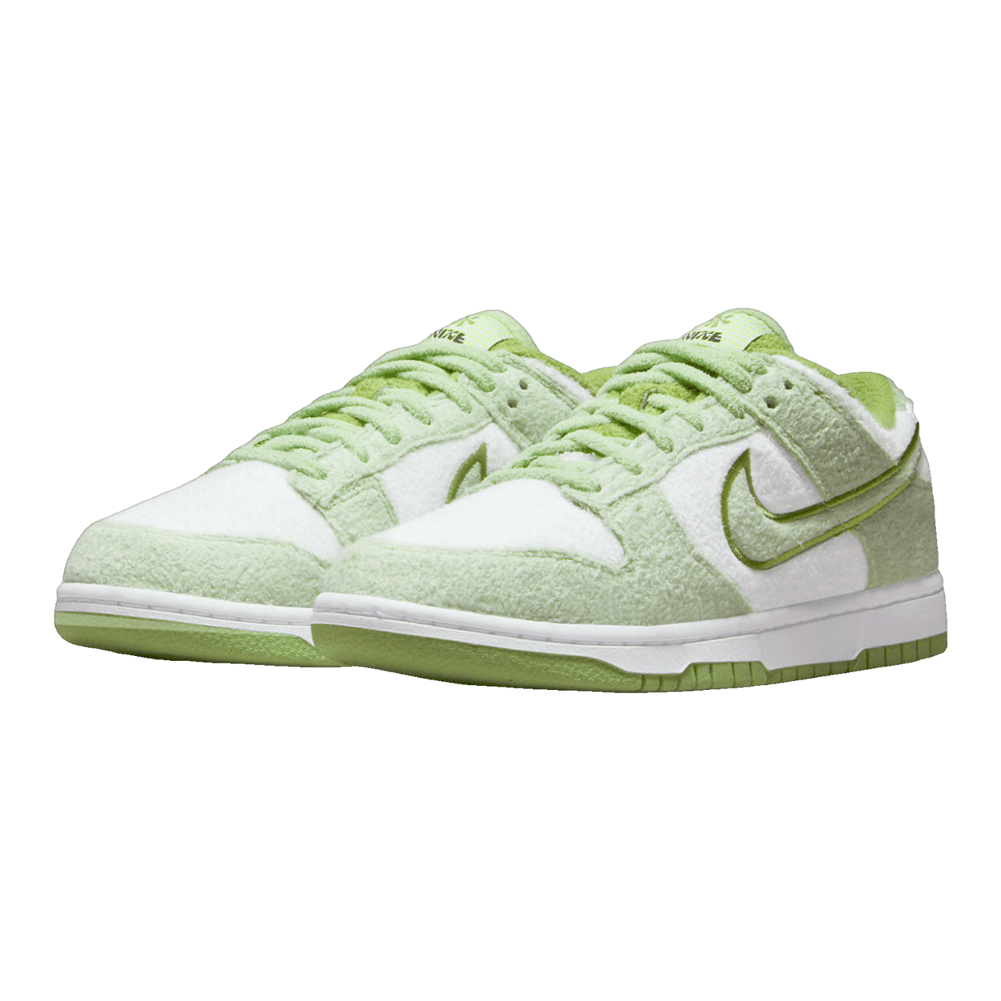 Nike Dunk Low SE Fleece Pack Honeydew (W) Side DQ7579-300