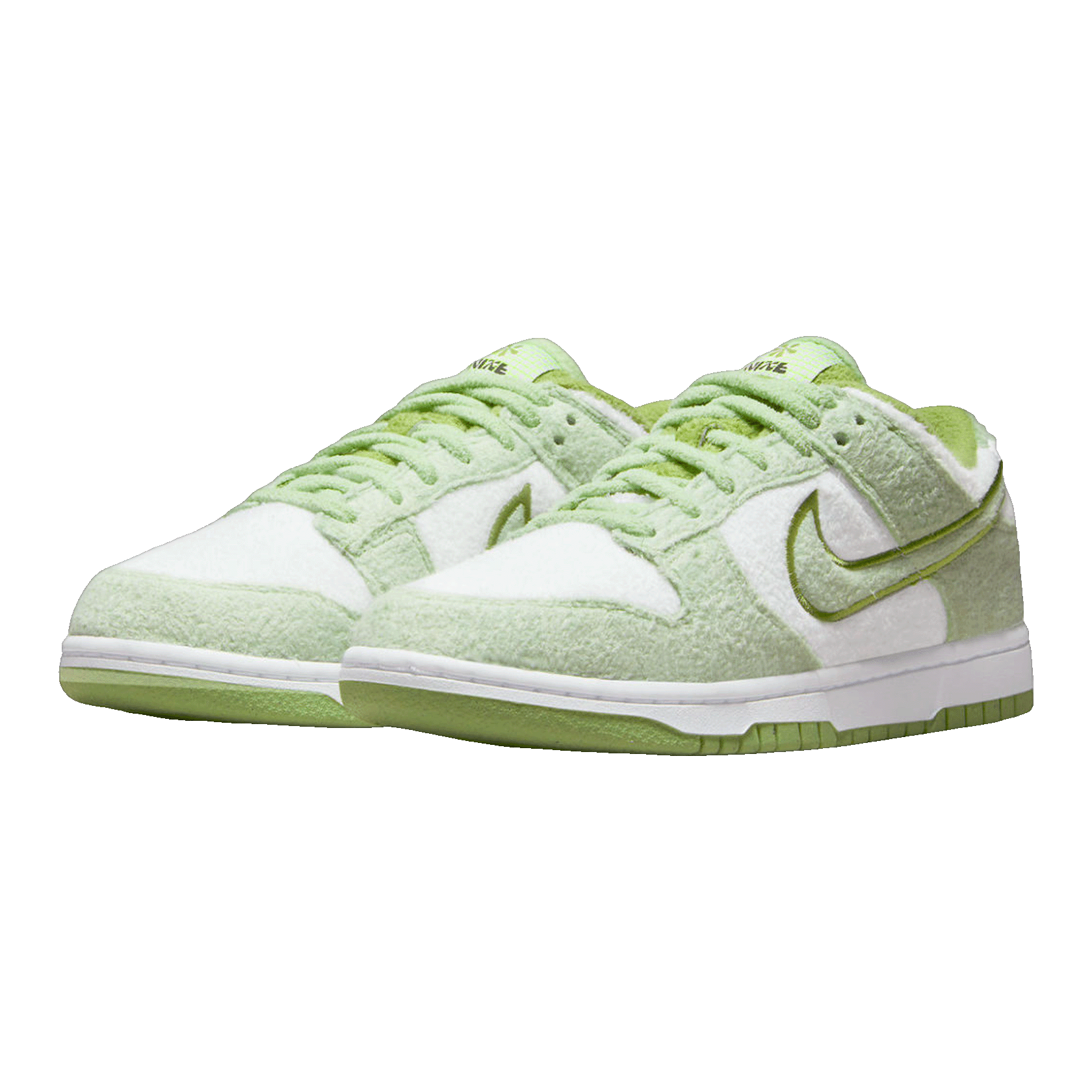 Nike Dunk Low SE Fleece Pack Honeydew (W) Side DQ7579-300