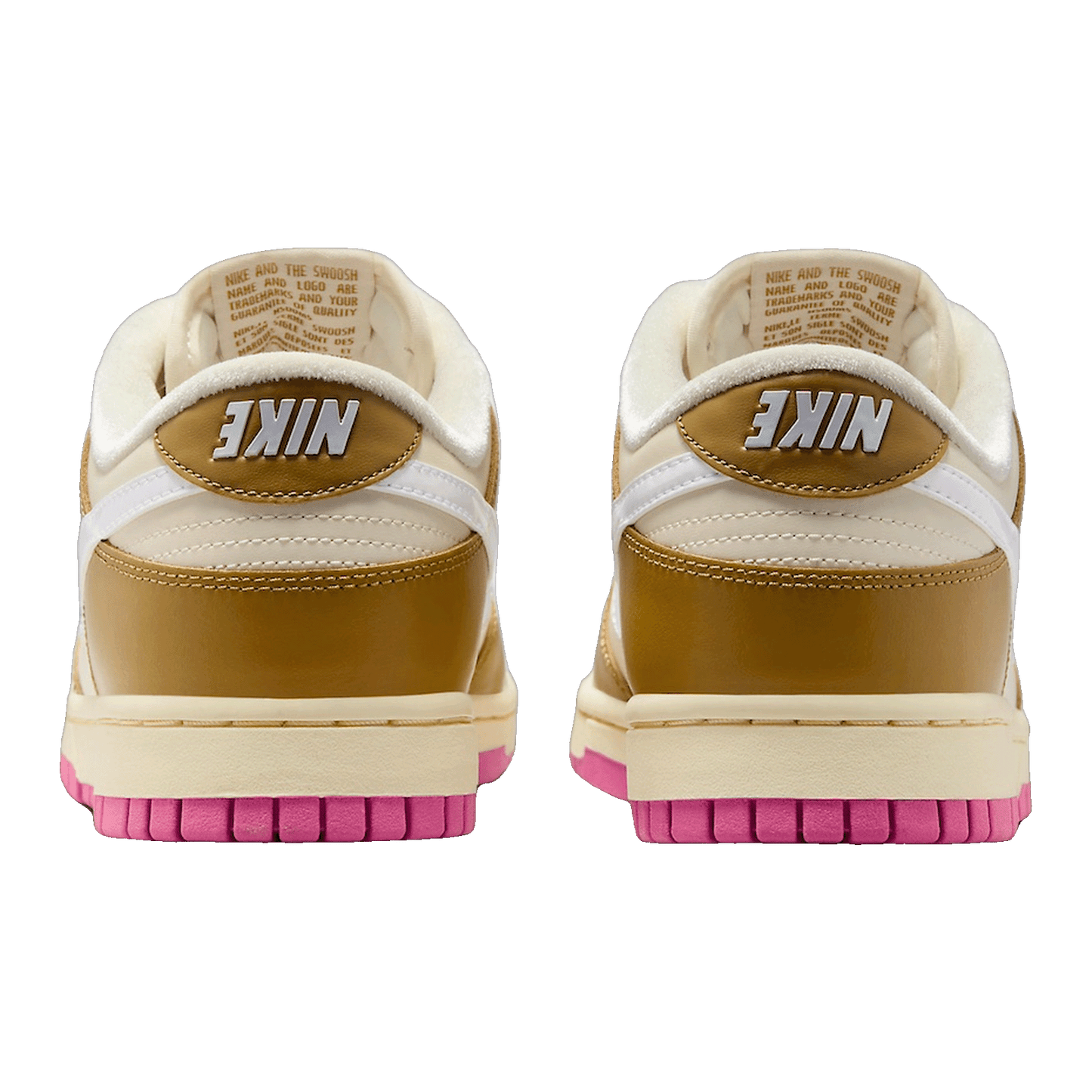 Nike Dunk Low SE Just Do it Bronzine Pink (W) FD8683-700