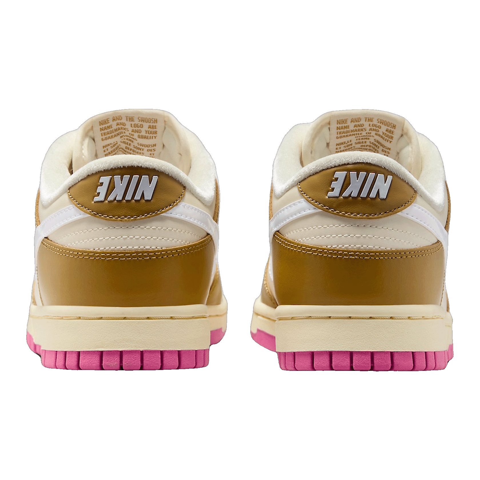 Nike Dunk Low SE Just Do it Bronzine Pink (W) FD8683-700