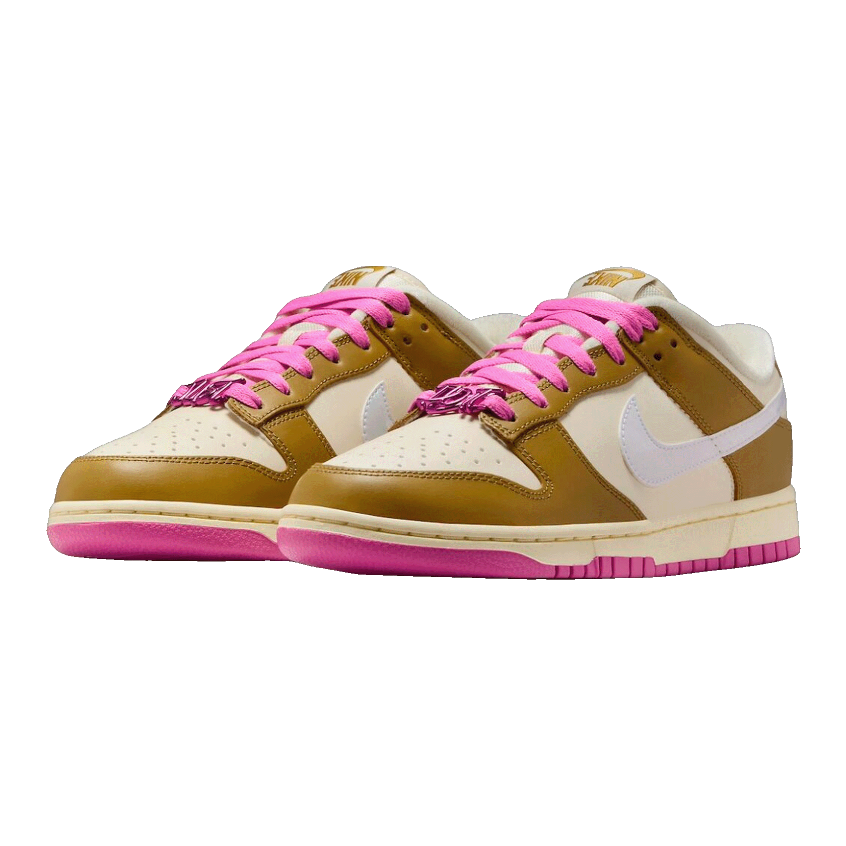 Nike Dunk Low SE Just Do it Bronzine Pink (W) FD8683-700