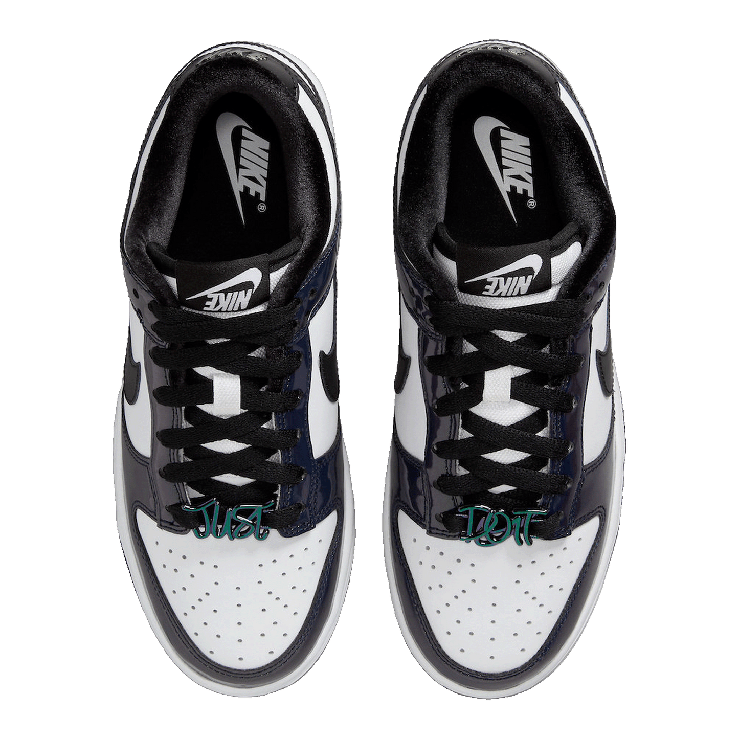 Nike Dunk Low SE Just Do It Iridescent (W) Oben FQ8143-001