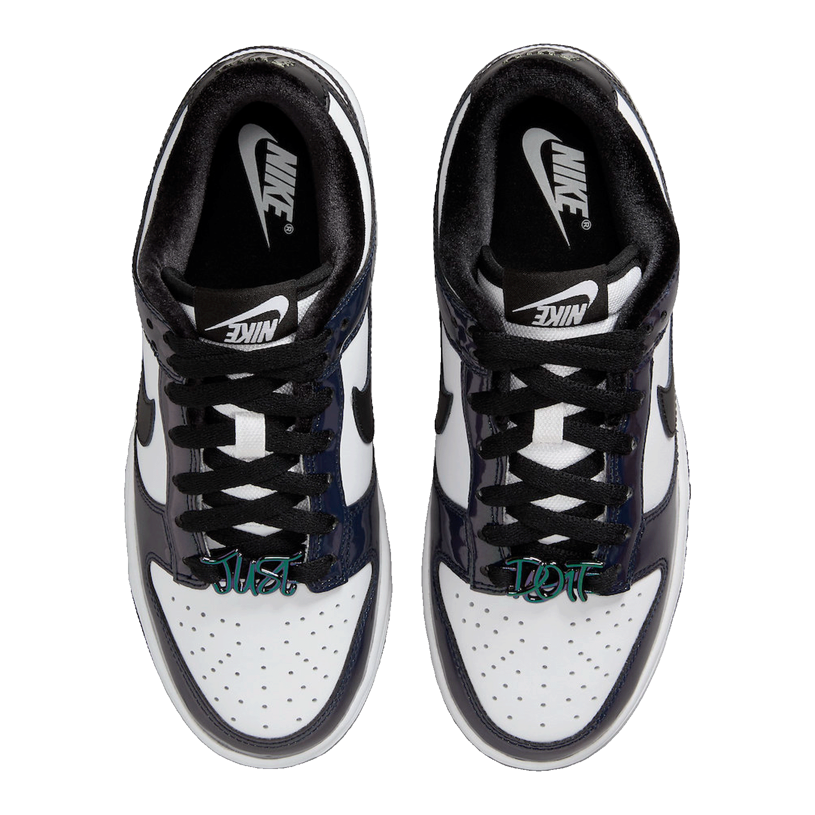 Nike Dunk Low SE Just Do It Iridescent (W) Oben FQ8143-001