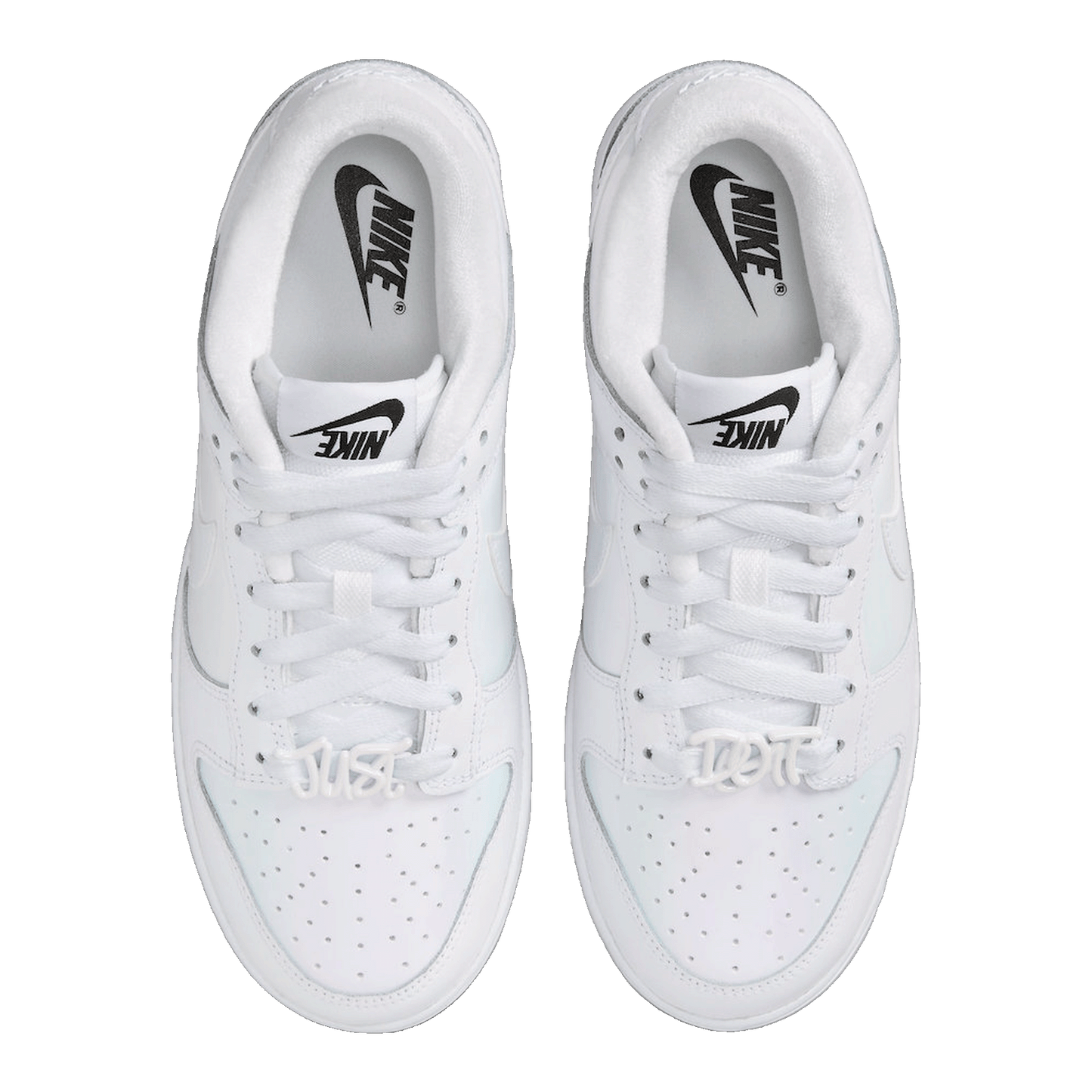 Nike Dunk Low SE Just Do It White Iridescent (W) FD8683-100