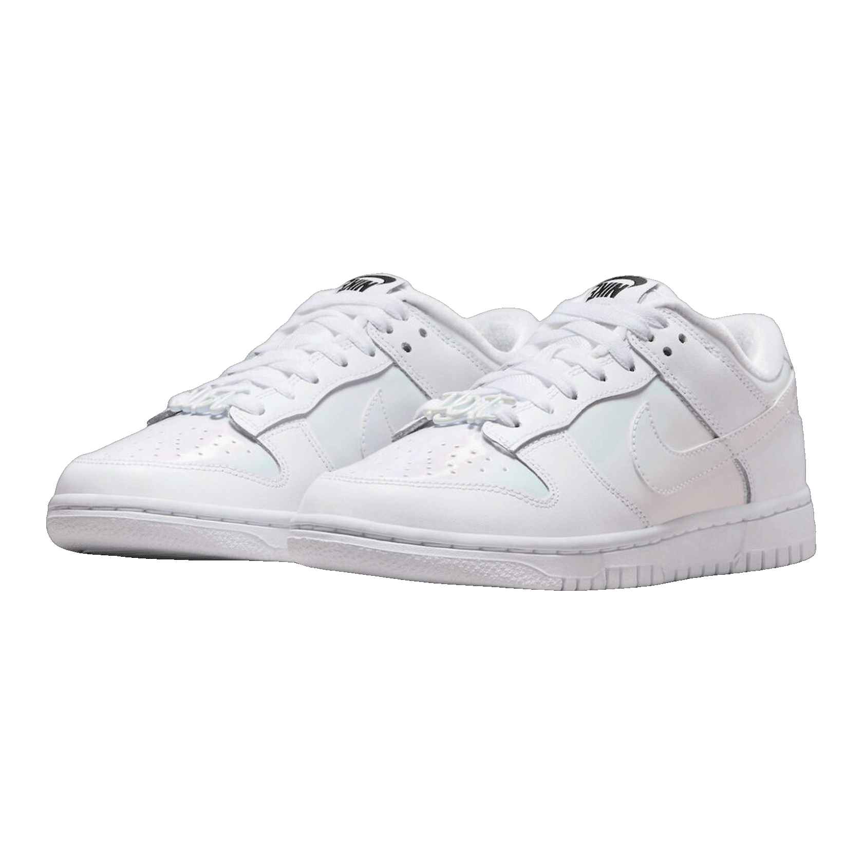 Nike Dunk Low SE Just Do It White Iridescent (W) FD8683-100