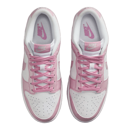 Nike Dunk Low SE Patent White Pink Rise (W) Oben IV5104-100