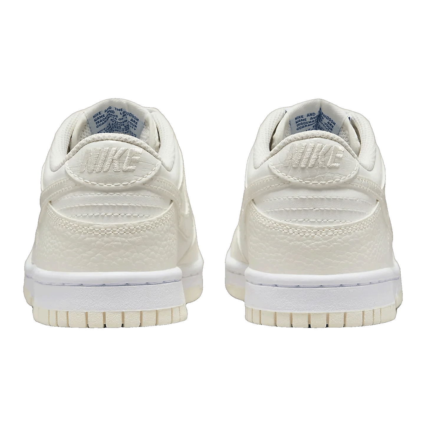 Nike Dunk Low SE Sail Croc (GS) Back FV7472-100