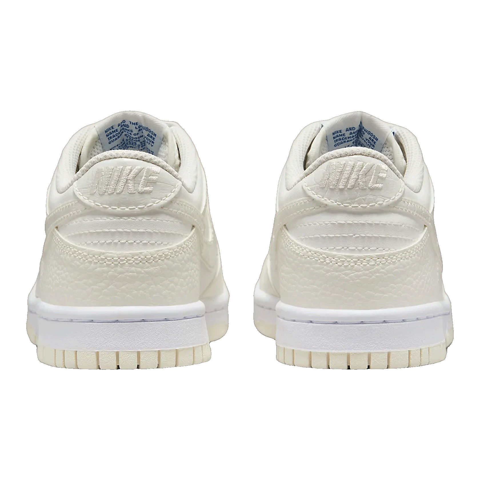 Nike Dunk Low SE Sail Croc (GS) Back FV7472-100