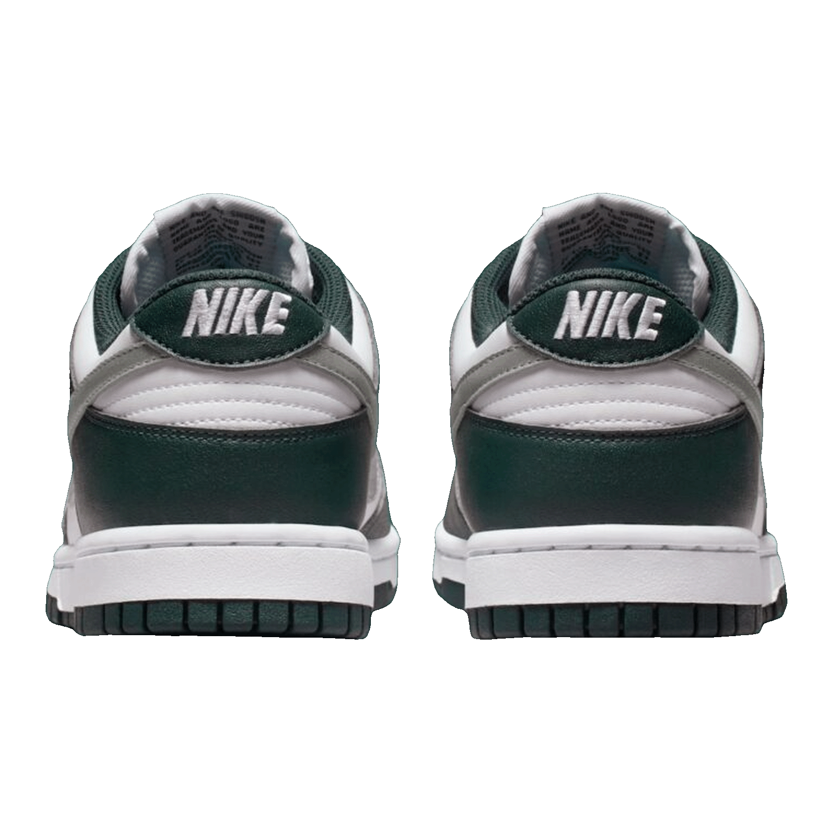 Nike Dunk Low Seaweed Metallic Silver (W) Back IO7450-364
