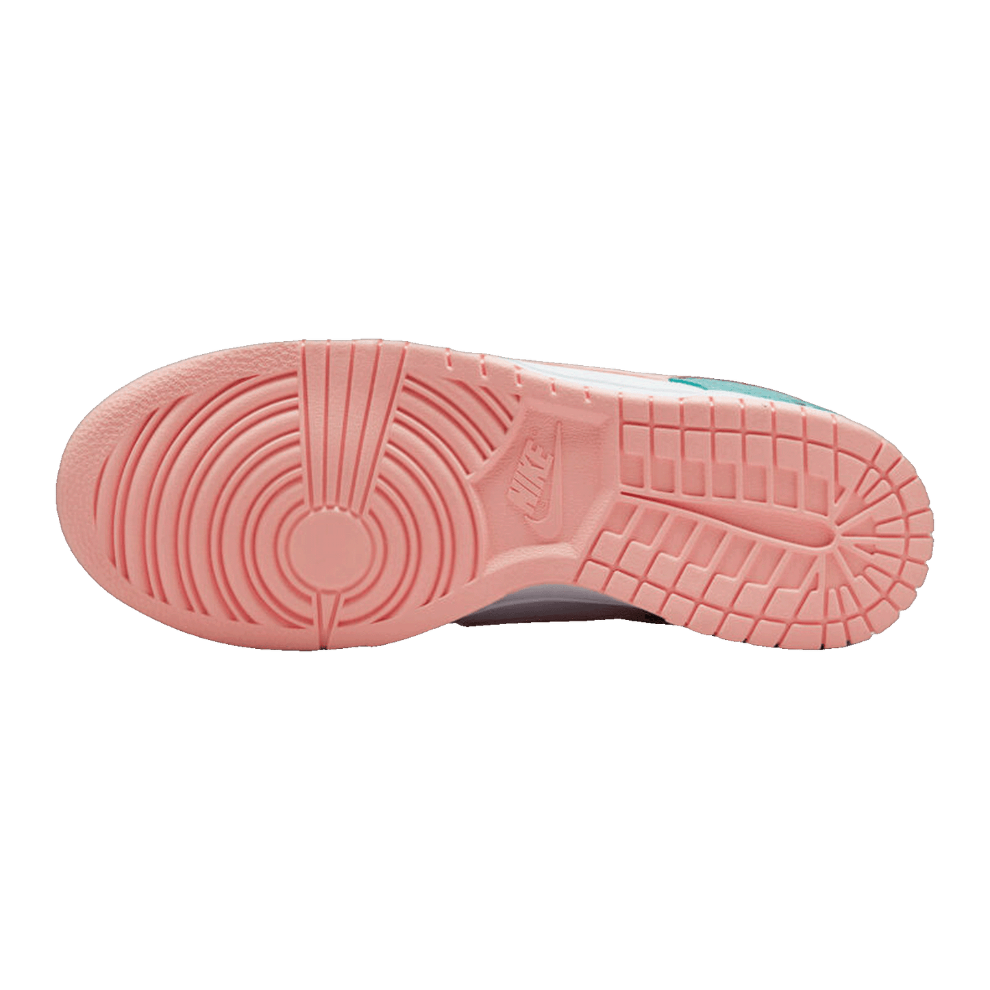 Nike Dunk Low Snakeskin Washed Teal Bleached Coral Sohle DR8577-300