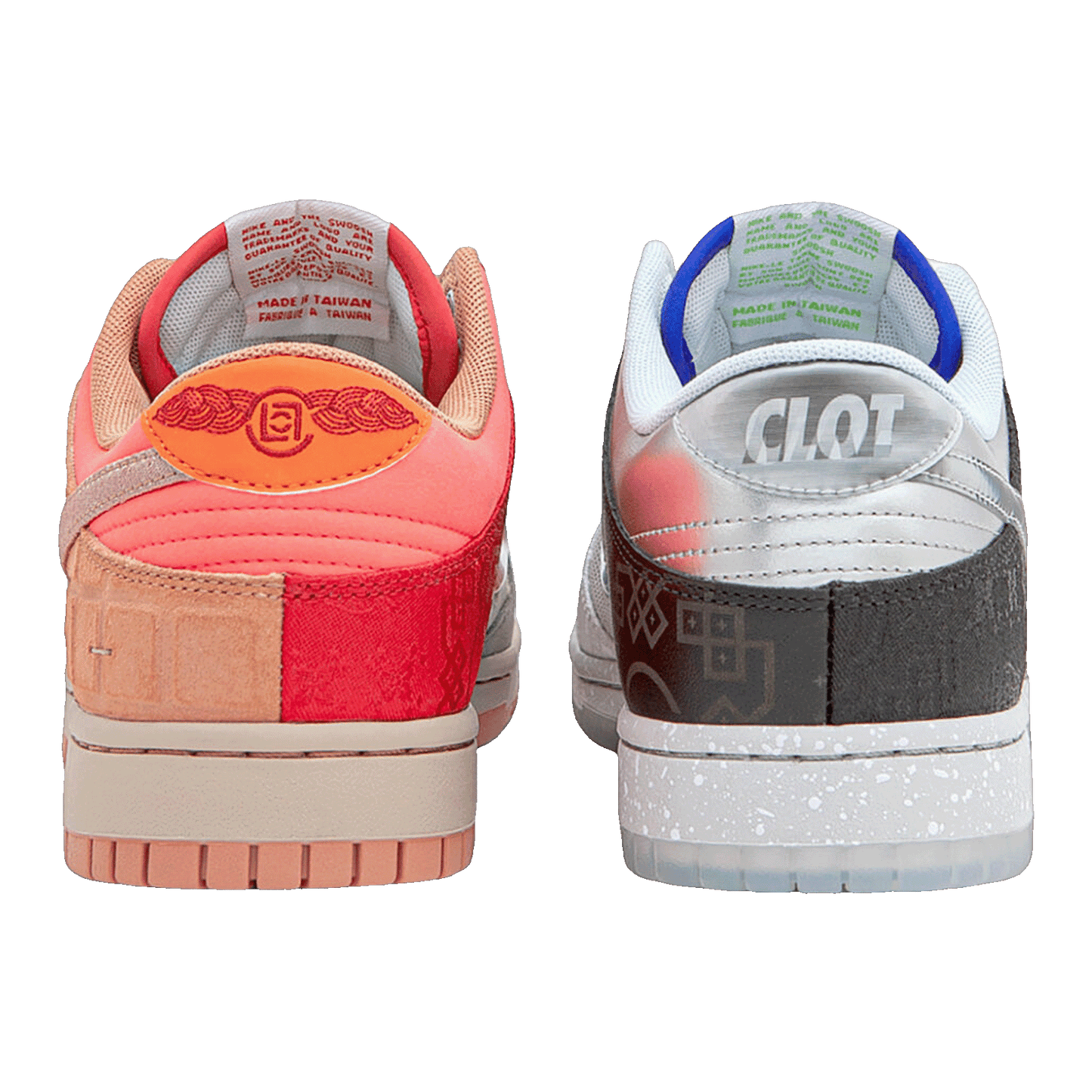 Nike Dunk Low SP What The CLOT Back FN0316-999