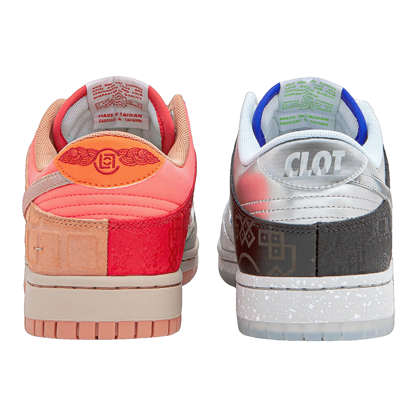 Nike Dunk Low SP What The CLOT Back FN0316-999