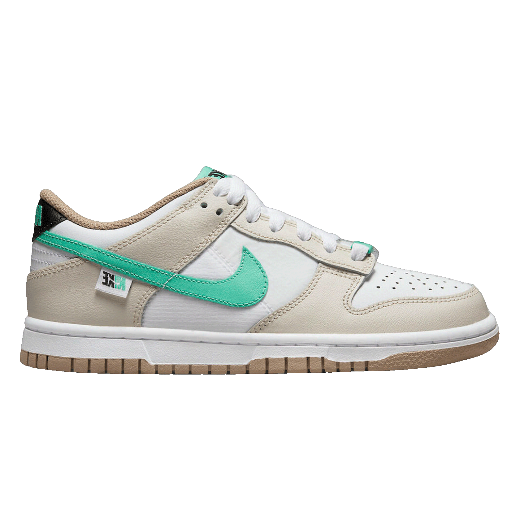 Nike Dunk Low Split Seam White Tan Mint (GS) DX6063-131