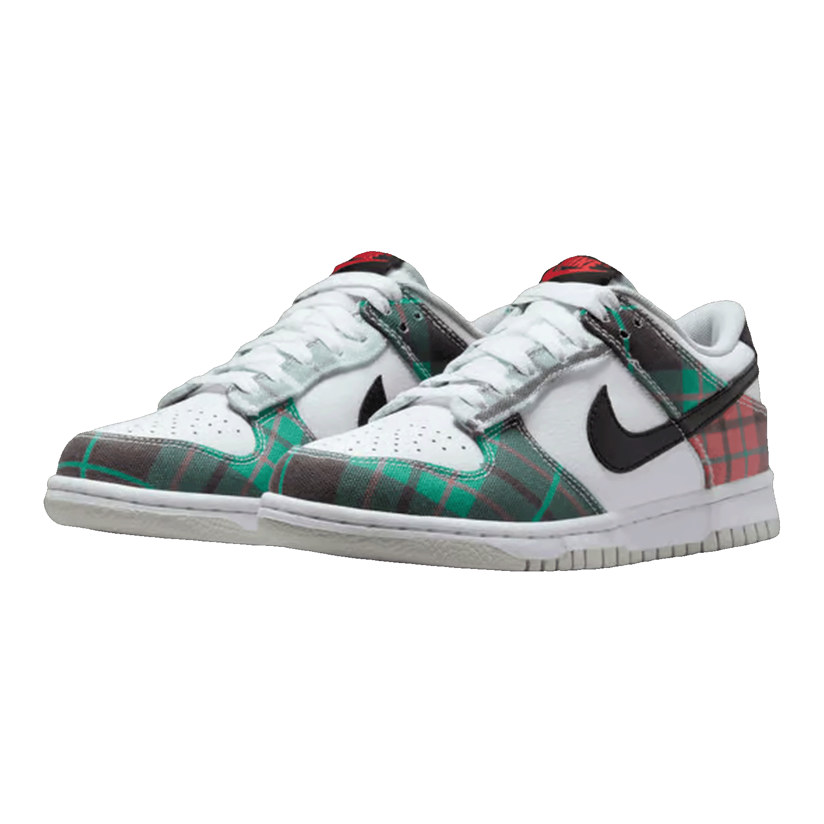 Nike Dunk Low Tartan Plaid (GS) Side DV8919-100