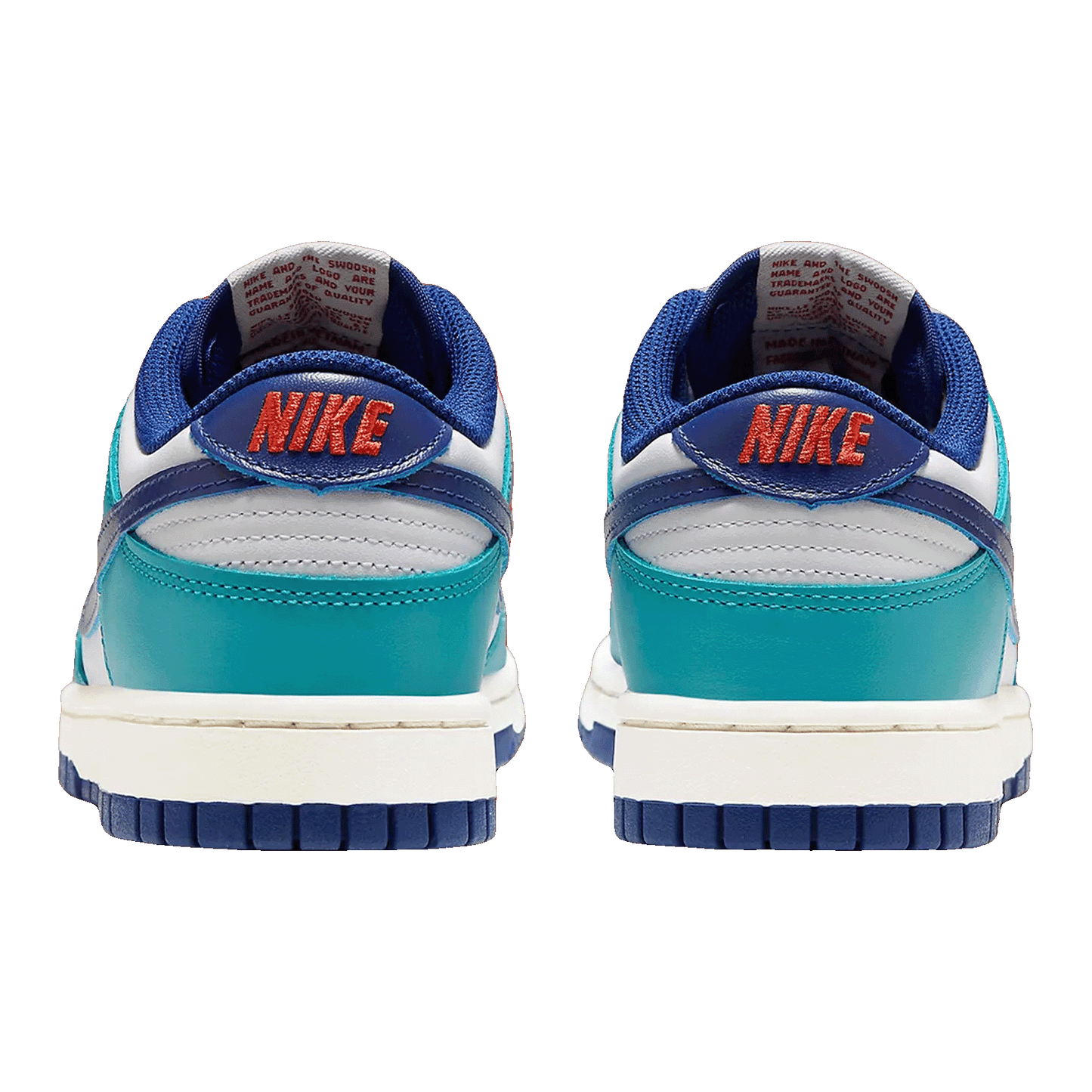Nike Dunk Low Teal Nebula Deep Royal (W) Back FQ6870-141