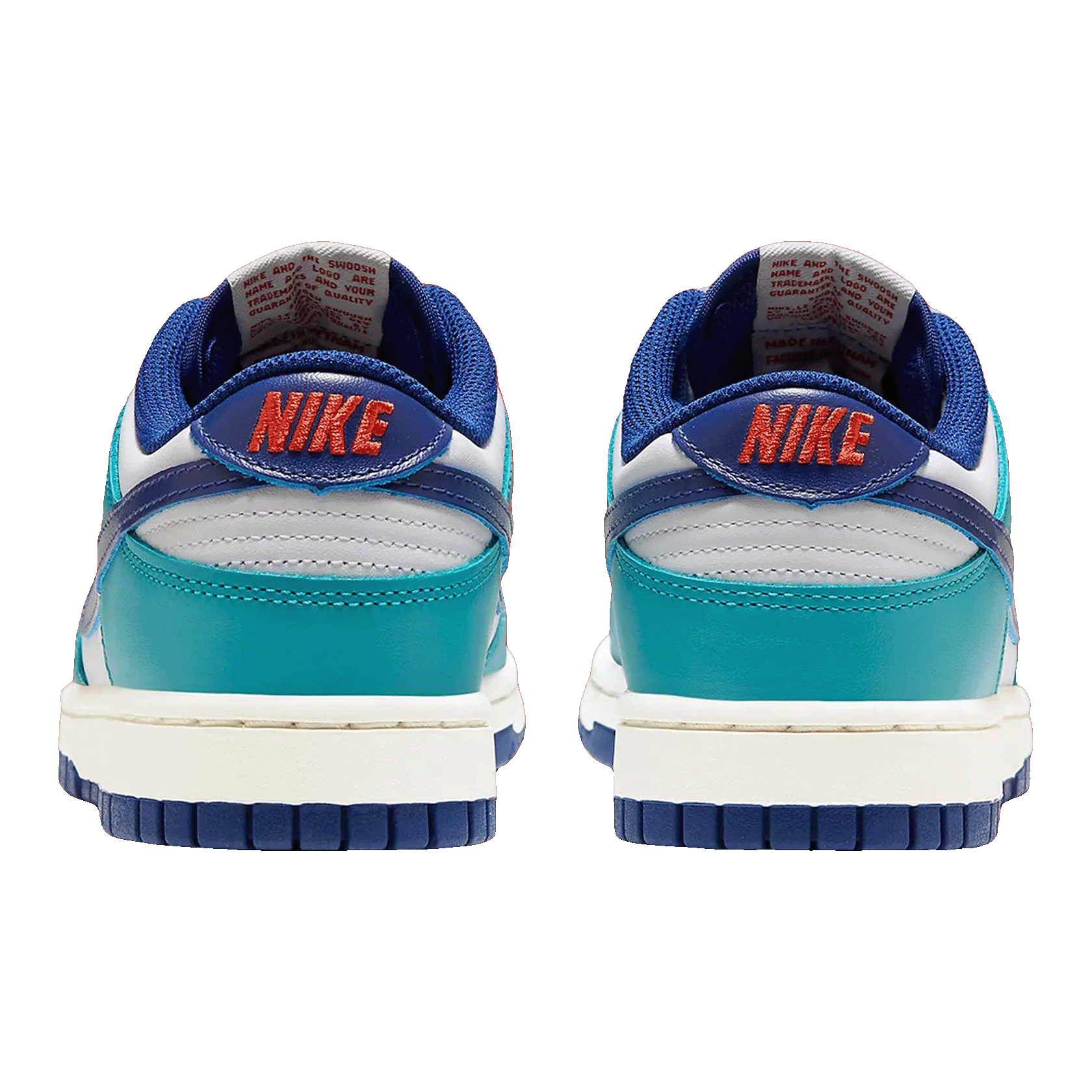 Nike Dunk Low Teal Nebula Deep Royal (W) Back FQ6870-141