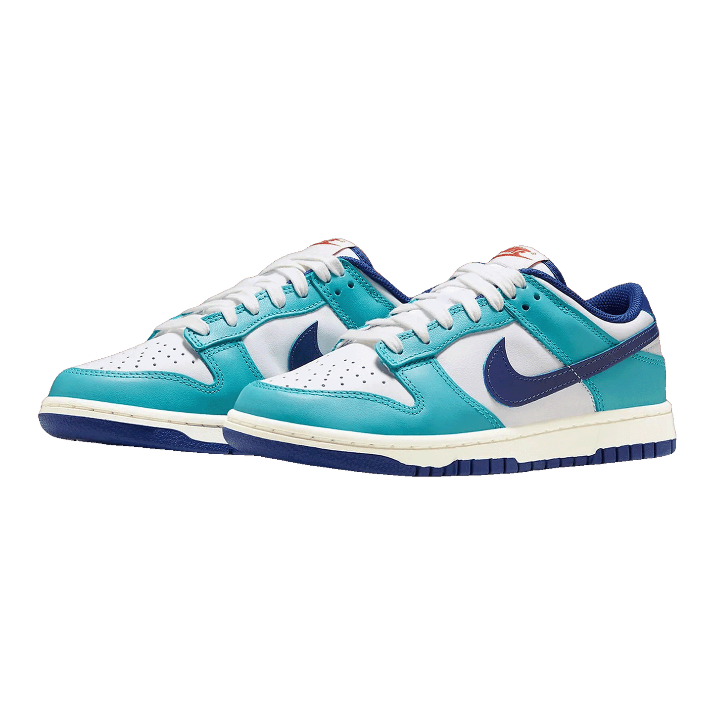 Nike Dunk Low Teal Nebula Deep Royal (W) Side FQ6870-141