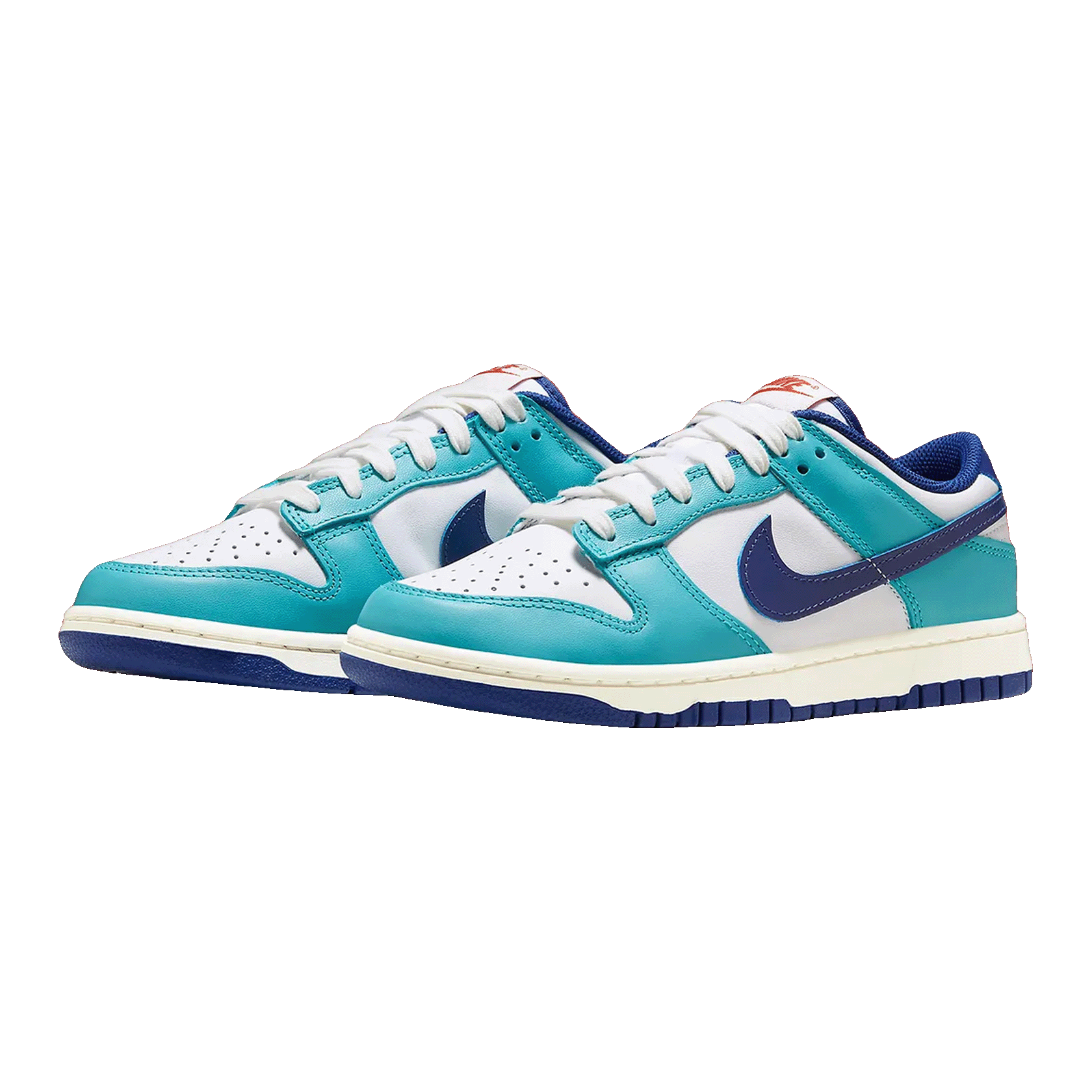 Nike Dunk Low Teal Nebula Deep Royal (W) Side FQ6870-141