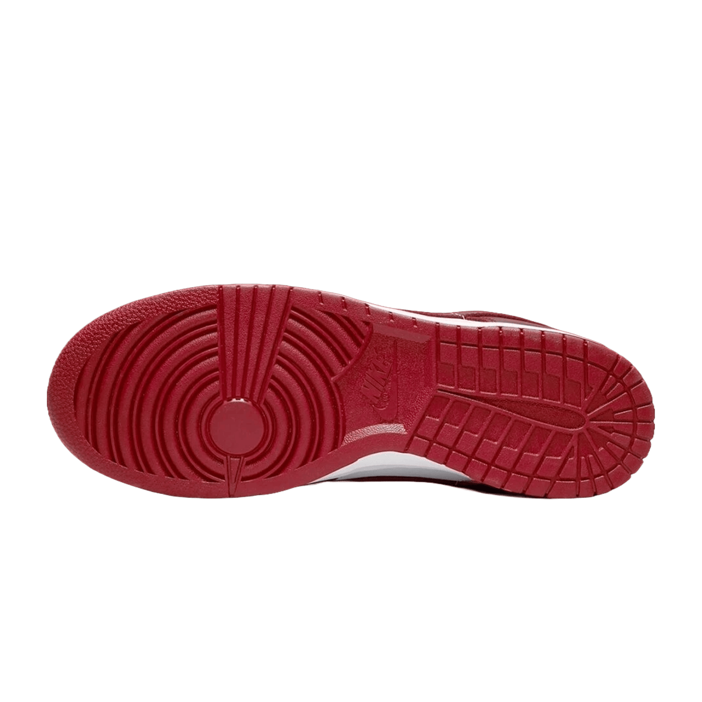 Nike Dunk Low Team Red Sohle