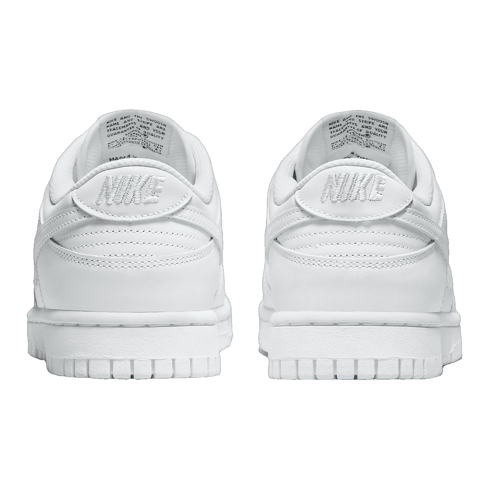 Nike Dunk Low Triple White (2021) (W) DD1503-109